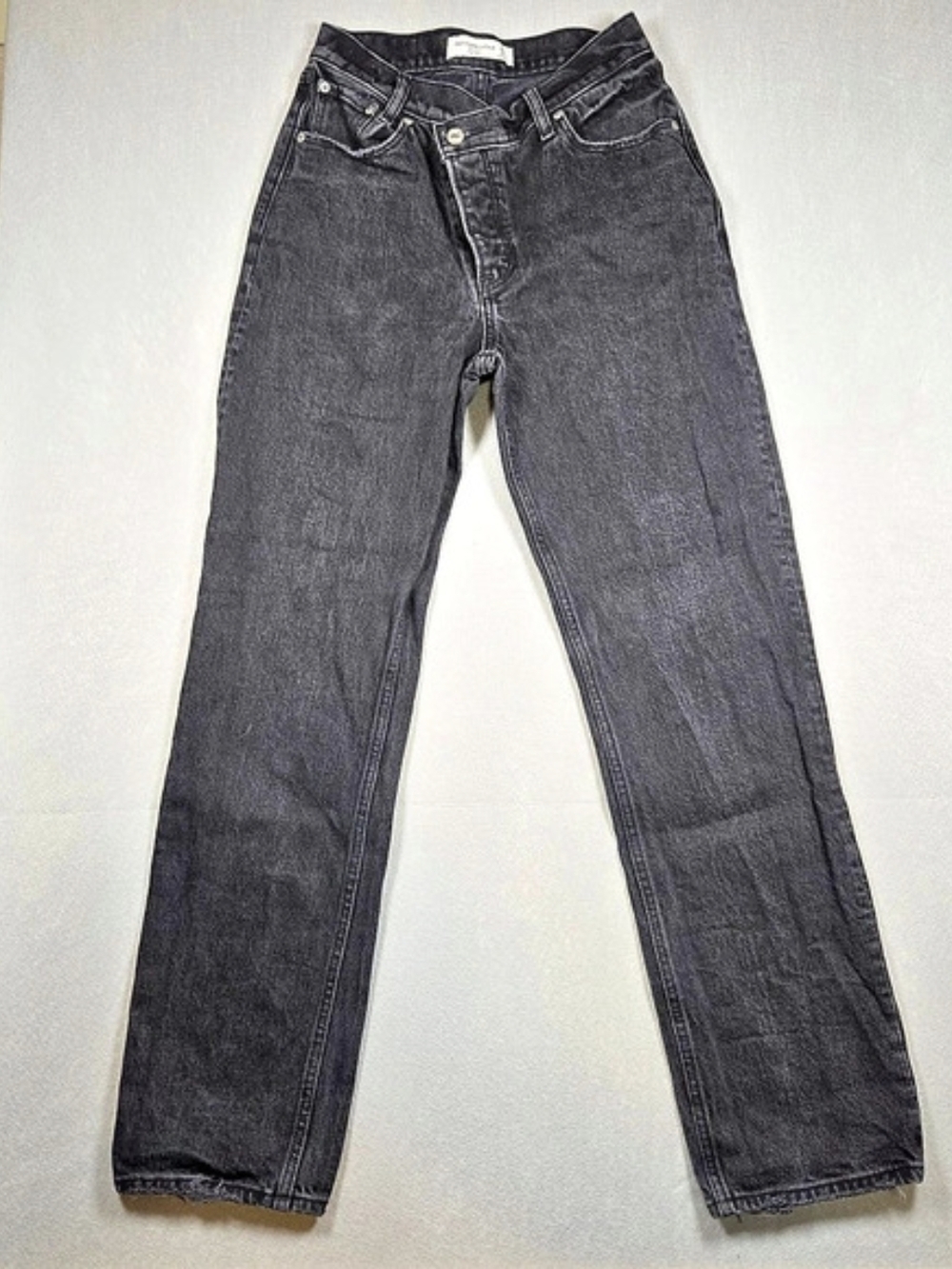Abercrombie & Fitch The Dad High Rise Crossover Jeans Waist 27